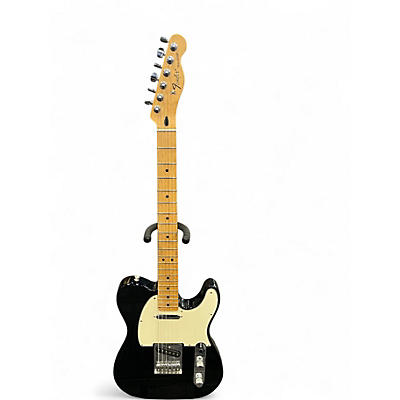 Used Fender Standard Telecaster Black Solid Body Electric Guitar