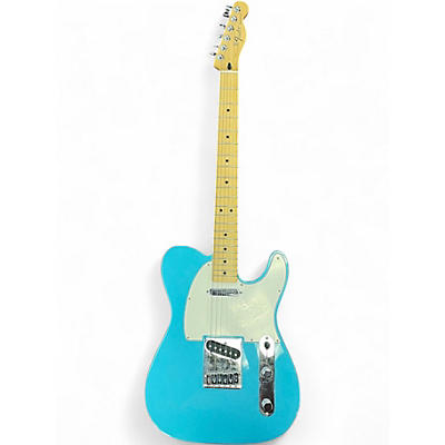 Used Fender Standard Telecaster Blue Solid Body Electric Guitar