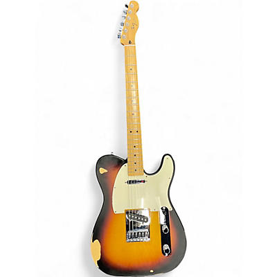 Used Fender Standard Telecaster Brown Sunburst Solid Body Electric Guitar