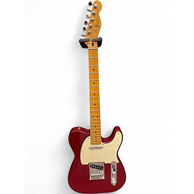 Used Fender Standard Telecaster Candy Apple Red Solid Body Electric Guitar