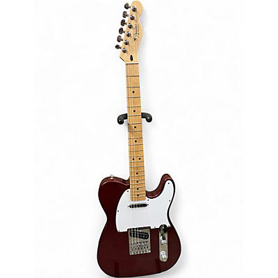 Used Fender Standard Telecaster Candy Apple Red Solid Body Electric Guitar