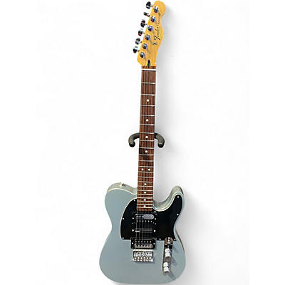 Used Fender Standard Telecaster HH Metallic Silver Solid Body Electric Guitar