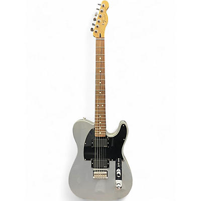 Used Fender Standard Telecaster HH Silver Solid Body Electric Guitar