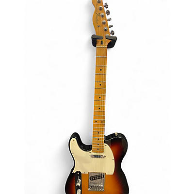 Used Fender Standard Telecaster Left Handed 3 Color Sunburst Electric Guitar