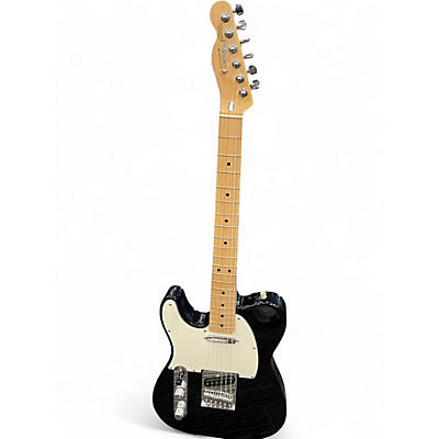 Used Fender Standard Telecaster Left Handed Black Electric Guitar