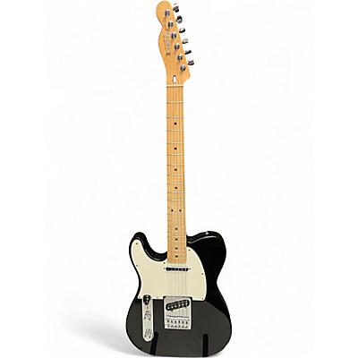 Used Fender Standard Telecaster Left Handed Black Electric Guitar