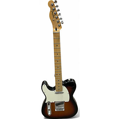 Used Fender Standard Telecaster Left Handed Tobacco Burst Electric Guitar