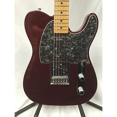 Fender Used Fender Standard Telecaster METALLIC BURGUNDY Solid Body Electric Guitar