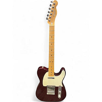 Used Fender Standard Telecaster Midnight Wine Solid Body Electric Guitar