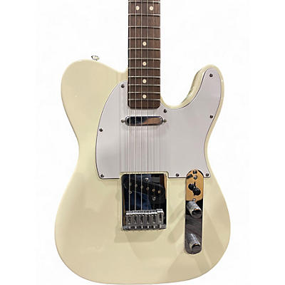 Used Fender Standard Telecaster Olympic White Solid Body Electric Guitar