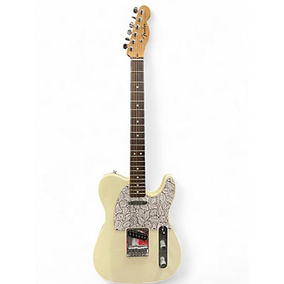 Used Fender Standard Telecaster Olympic White Solid Body Electric Guitar