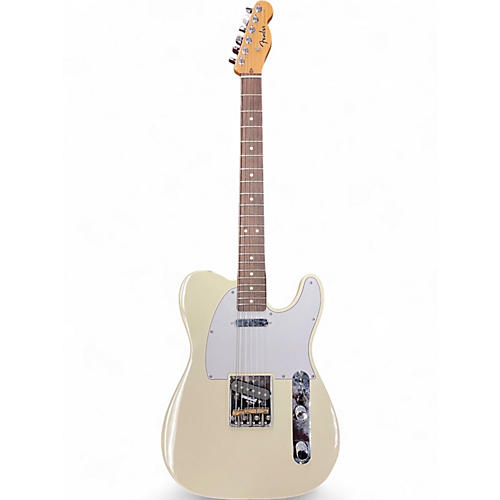 Used Fender Standard Telecaster Olympic White Solid Body Electric Guitar Olympic White