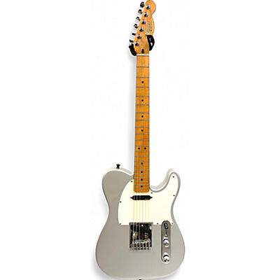 Fender Used Fender Standard Telecaster Silver Solid Body Electric Guitar