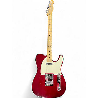 Used Fender Standard Telecaster Wine Red Solid Body Electric Guitar