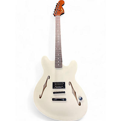 Fender Used Fender Starcaster Alpine White Hollow Body Electric Guitar