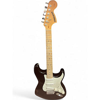 Used Fender Starcaster Black Hollow Body Electric Guitar