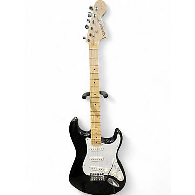 Used Fender Starcaster Black Hollow Body Electric Guitar