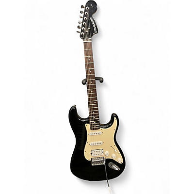 Used Fender Starcaster Black Hollow Body Electric Guitar