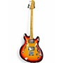 Used Fender Starcaster Electric Bass 3 Tone Sunburst Electric Bass Guitar 3 Tone Sunburst
