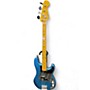 Used Fender Steve Harris Signature Precision Bass BLUE Electric Bass Guitar BLUE