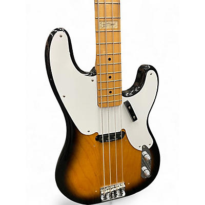 Used Fender Sting Signature Precision Bass Vintage Sunburst Electric Bass Guitar