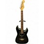 Used Fender Stratacoustic Black Acoustic Electric Guitar Black