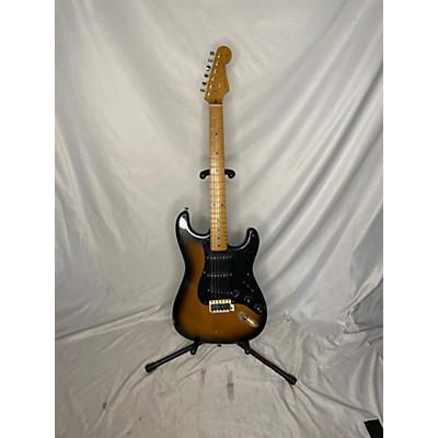 Fender Used Fender Stratocaster 50th Anniversary Japan 2 Color Sunburst Solid Body Electric Guitar