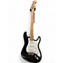 Used Fender Stratocaster Black Solid Body Electric Guitar Black