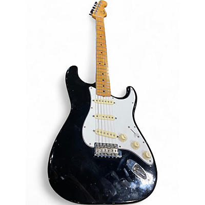 Used Fender Stratocaster  Black Solid Body Electric Guitar