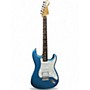 Used Fender Stratocaster Blue Solid Body Electric Guitar Blue