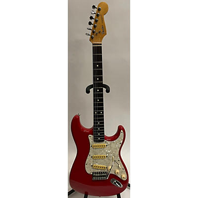 Fender Used Fender Stratocaster Candy Apple Red Solid Body Electric Guitar