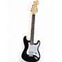Used Fender Stratocaster Deluxe Black Solid Body Electric Guitar Black
