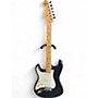 Used Fender Stratocaster Left Handed Black Solid Body Electric Guitar Black