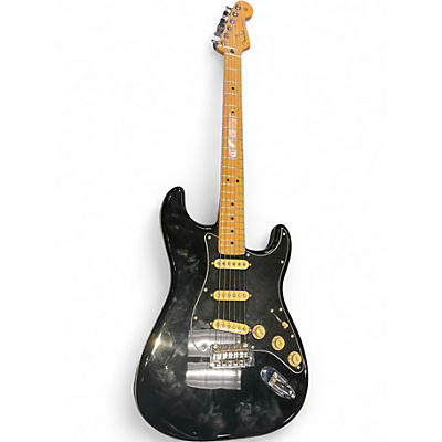 Used Fender Stratocaster Maple Fingerboard Limited Edition Black Solid Body Electric Guitar