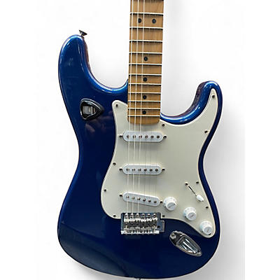 Used Fender Stratocaster Metallic Aqua Marine Solid Body Electric Guitar