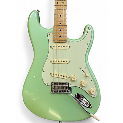 Used Fender Stratocaster Mint Green Solid Body Electric Guitar