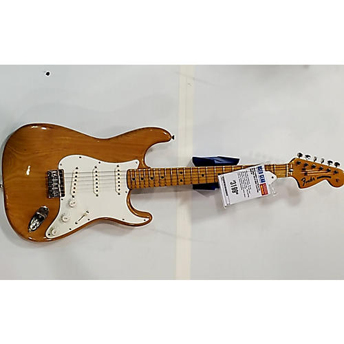 Fender Used Fender Stratocaster Natural Solid Body Electric Guitar Natural