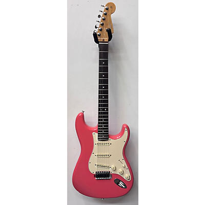 Fender Used Fender Stratocaster Pink Solid Body Electric Guitar