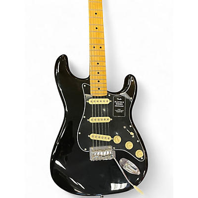 Used Fender Stratocaster Player II Black Solid Body Electric Guitar