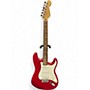 Used Fender Stratocaster Red Solid Body Electric Guitar Red