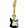 Used Fender Stratocaster ST-54 Black and White Solid Body Electric Guitar Black and White