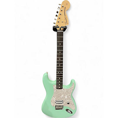 Used Fender Stratocaster Surf Green Solid Body Electric Guitar