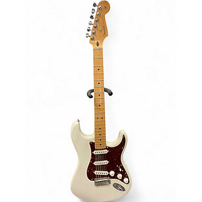 Used Fender Stratocaster WHITE Solid Body Electric Guitar