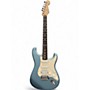 Used Fender  Stratocaster mexcan Blue Solid Body Electric Guitar Blue