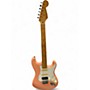 Used Fender Stratocaster partscaster Pink Solid Body Electric Guitar Pink