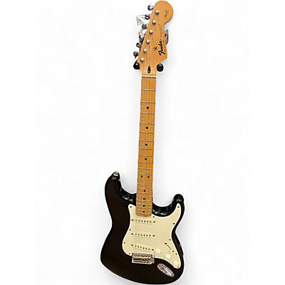 Used Fender Stratocaster st62 Black Solid Body Electric Guitar