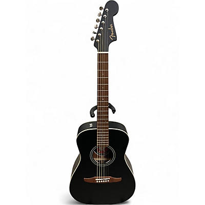 Used Fender Strummer Campfire Black Acoustic Electric Guitar