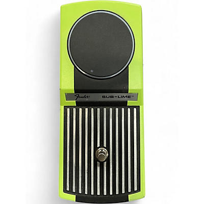 Used Fender Sub-Lime Effect Pedal