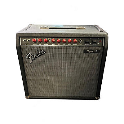 Used Fender Super 60 2-Channel 60-Watt 1x12" Tube Guitar Combo Amp