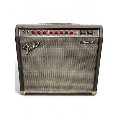 Used Fender Super 60 Tube Guitar Combo Amp